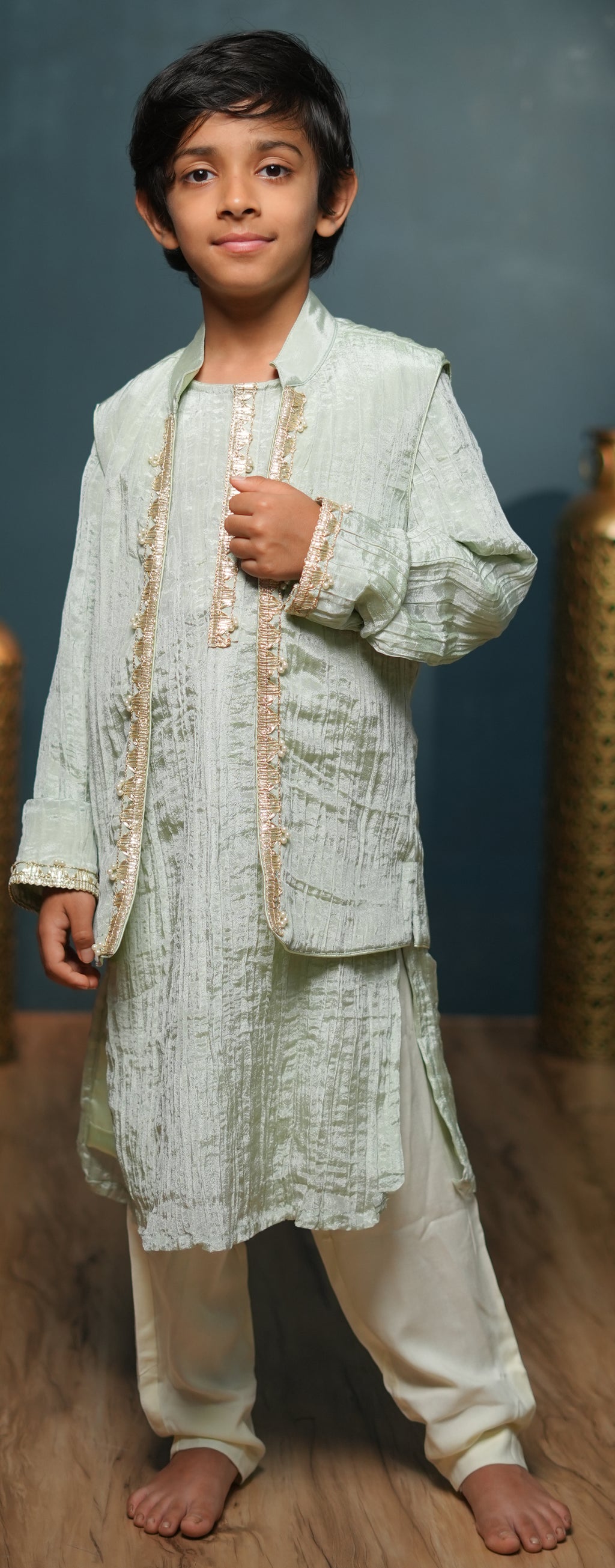 Mint Mirage Kurta Set