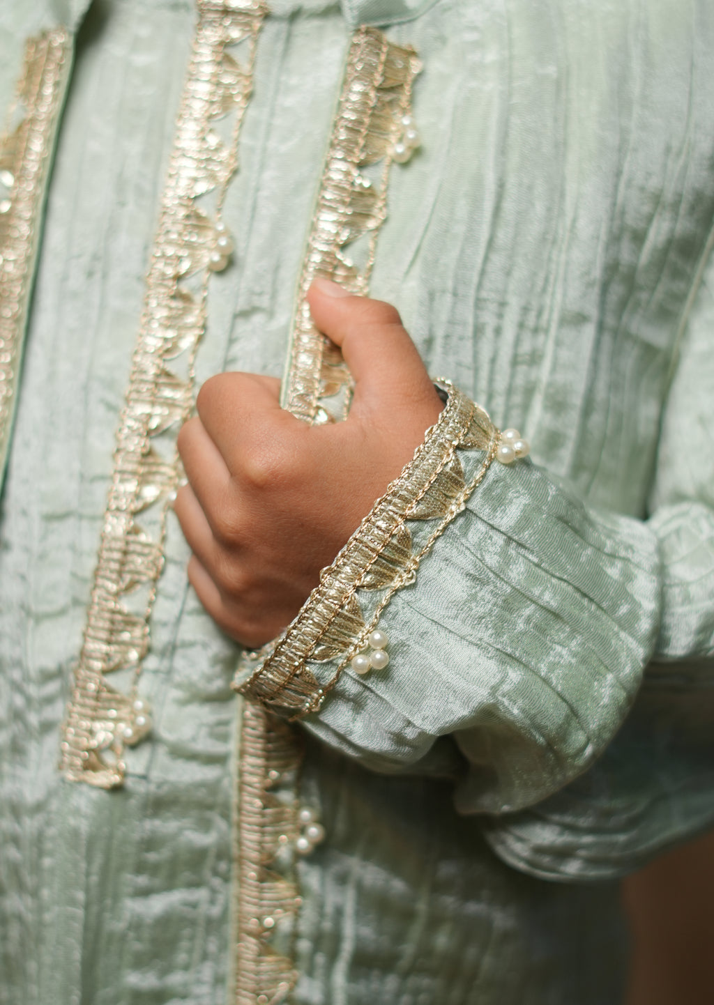 Mint Mirage Kurta Set